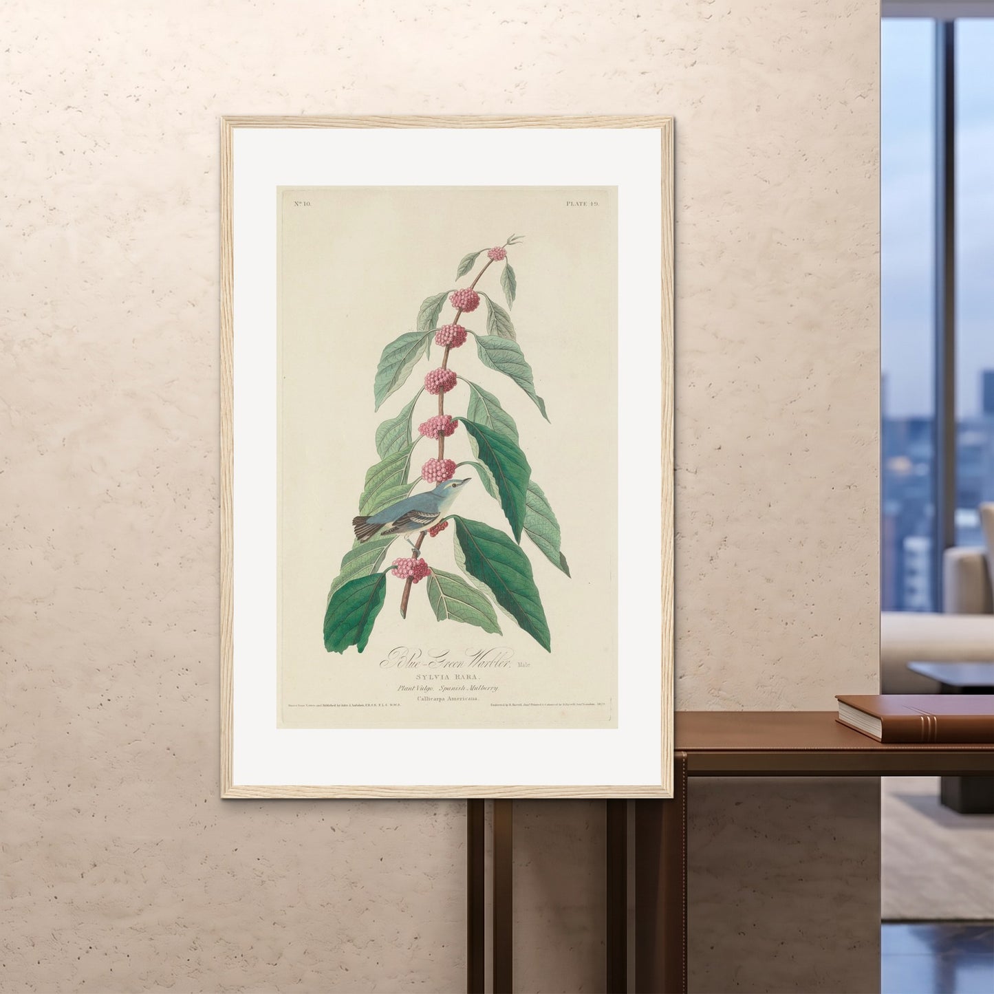 Orlonzo - FRAMED PRINT WOOD 100x150cm40x60 ROOM
