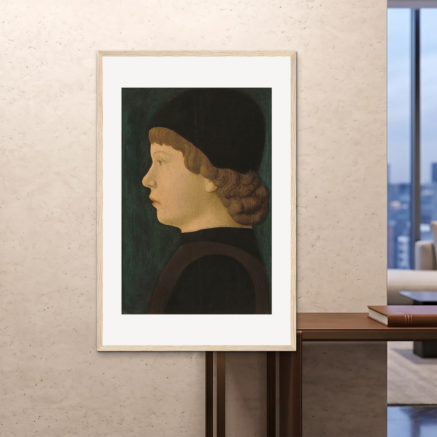 Orlonzo - FRAMED PRINT WOOD 100x150cm40x60 ROOM