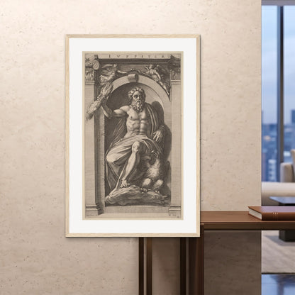 Orlonzo - FRAMED PRINT WOOD 100x150cm40x60 ROOM