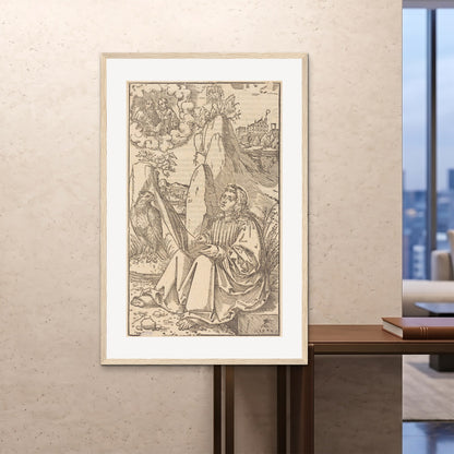 Orlonzo - FRAMED PRINT WOOD 100x150cm40x60 ROOM