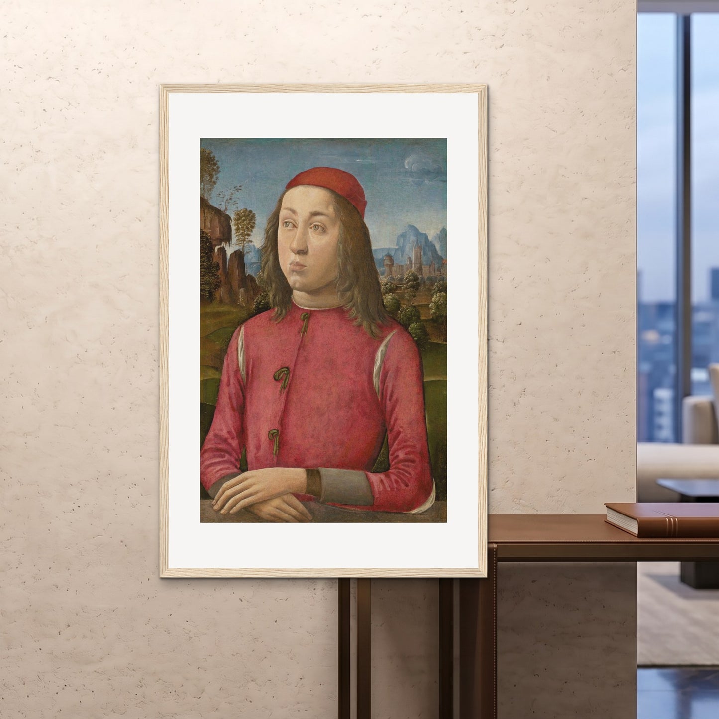 Orlonzo - FRAMED PRINT WOOD 100x150cm40x60 ROOM