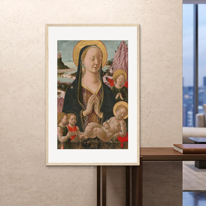 Orlonzo - FRAMED PRINT WOOD 100x150cm40x60 ROOM
