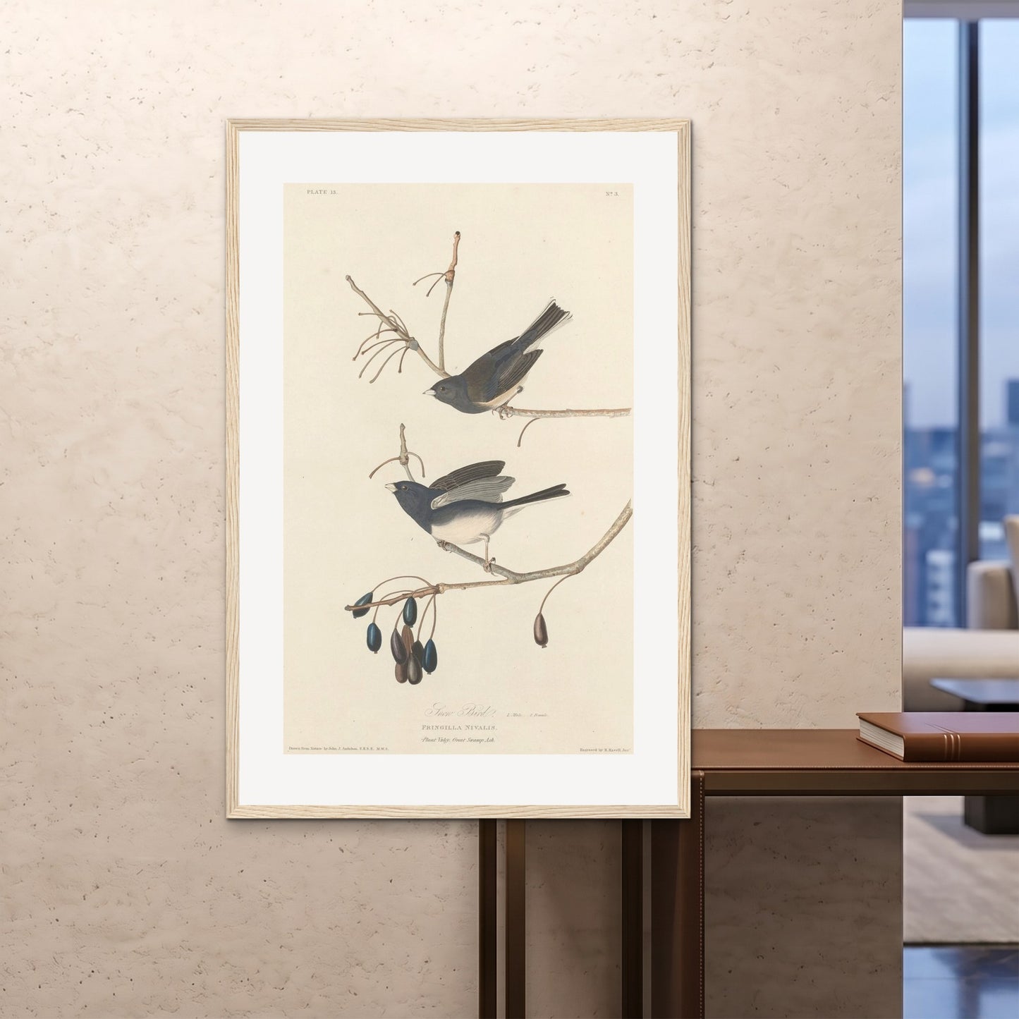 Orlonzo - FRAMED PRINT WOOD 100x150cm40x60 ROOM