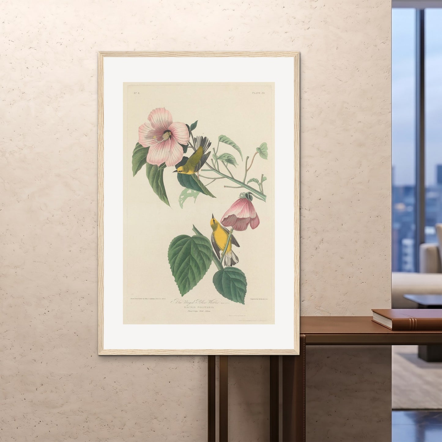 Orlonzo - FRAMED PRINT WOOD 100x150cm40x60 ROOM