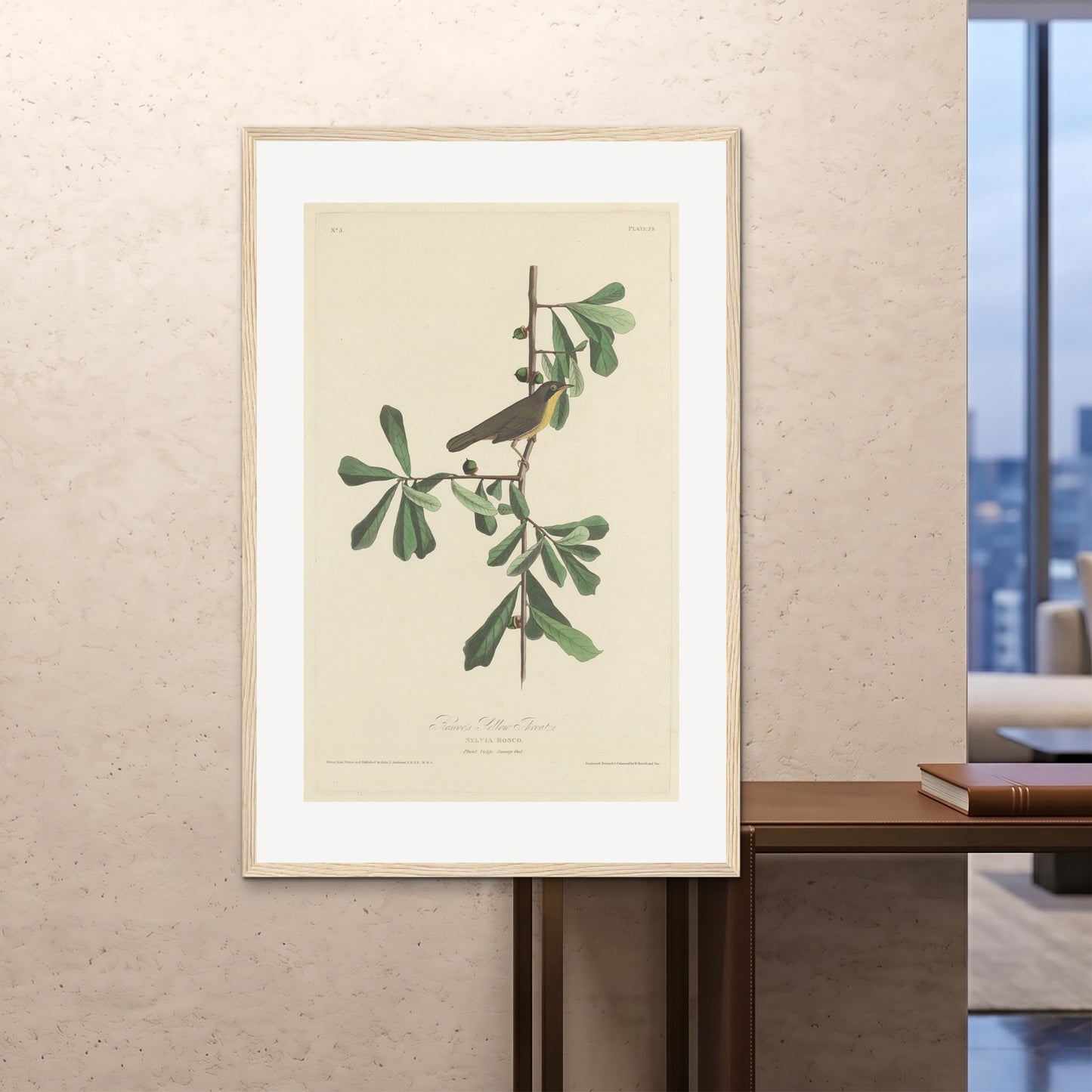 Orlonzo - FRAMED PRINT WOOD 100x150cm40x60 ROOM