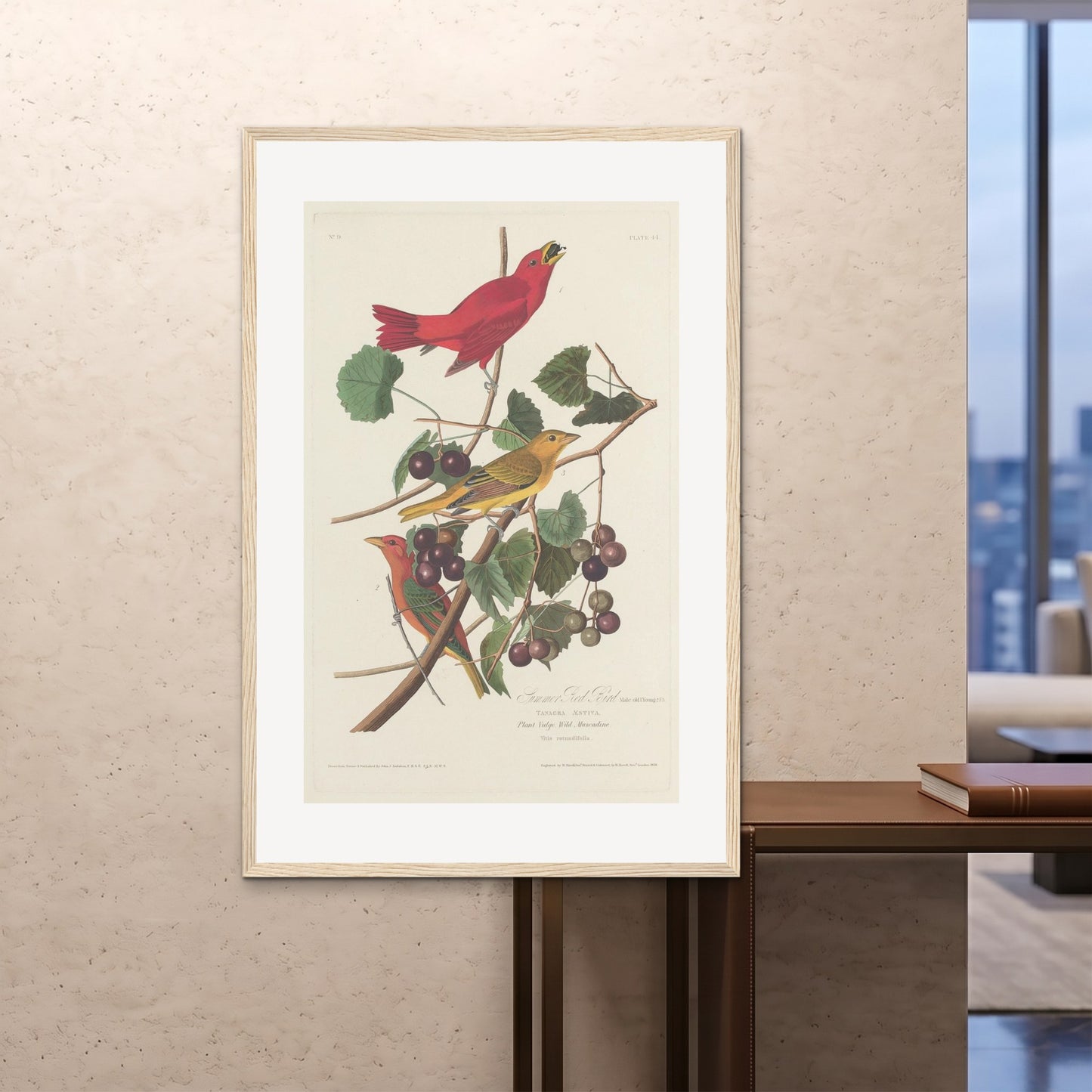 Orlonzo - FRAMED PRINT WOOD 100x150cm40x60 ROOM
