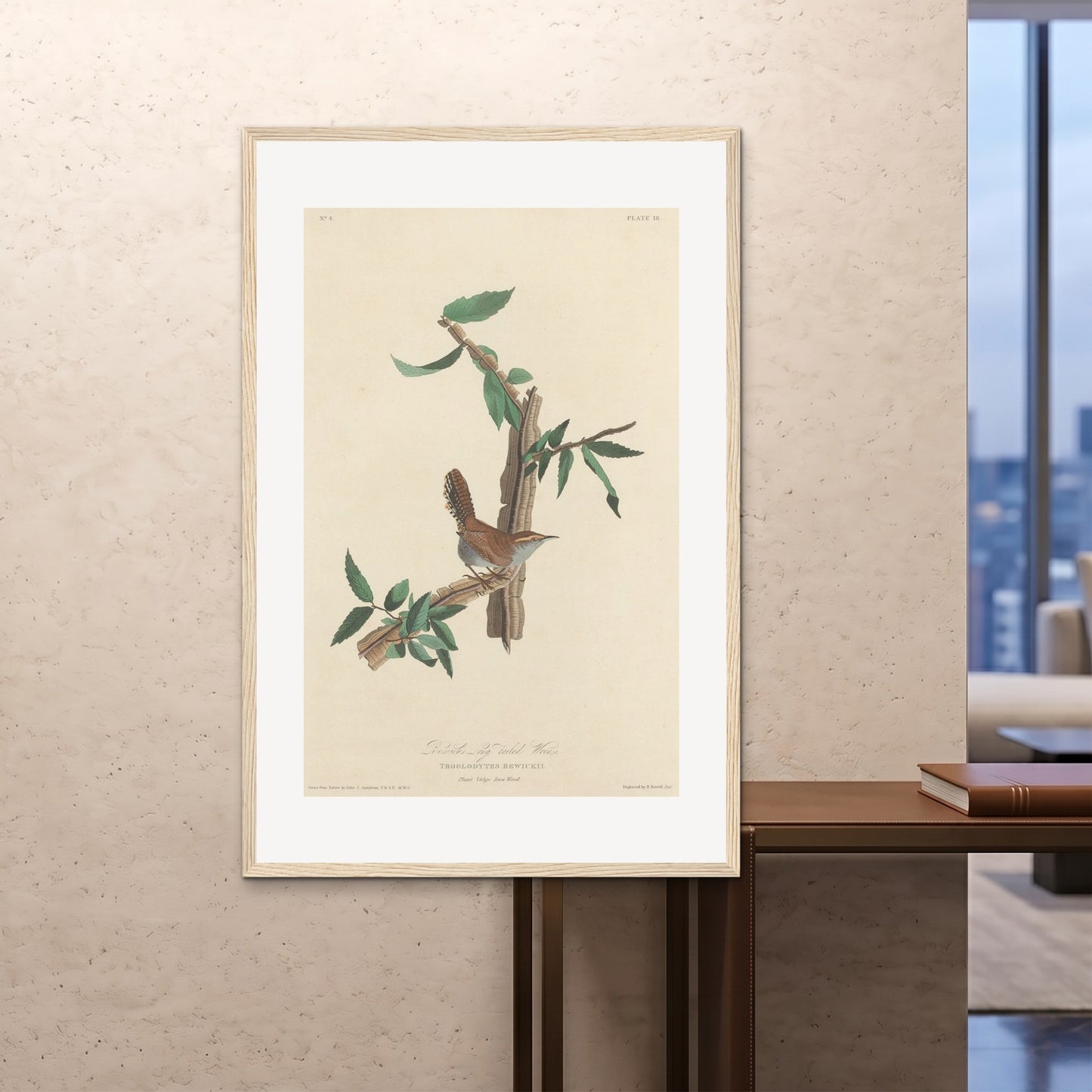 Orlonzo - FRAMED PRINT WOOD 100x150cm40x60 ROOM