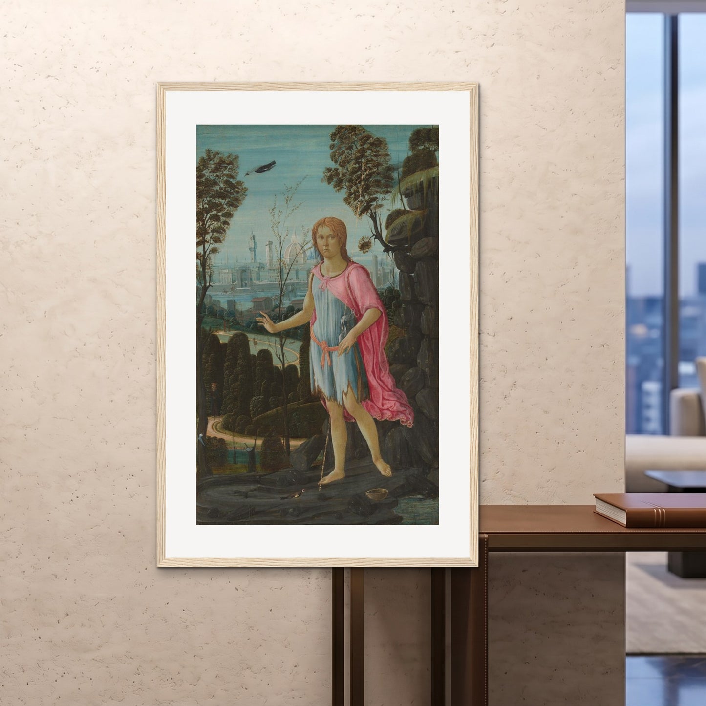 Orlonzo - FRAMED PRINT WOOD 100x150cm40x60 ROOM
