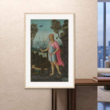 Orlonzo - FRAMED PRINT WOOD 100x150cm40x60 ROOM