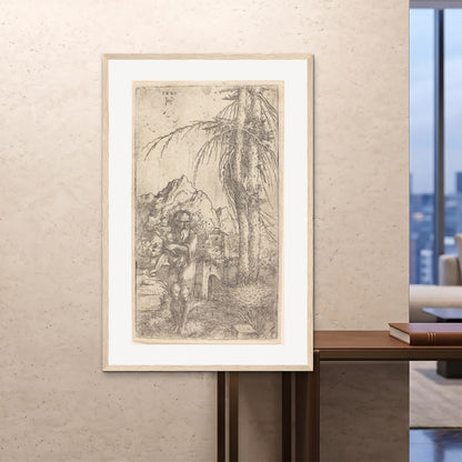 Orlonzo - FRAMED PRINT WOOD 100x150cm40x60 ROOM