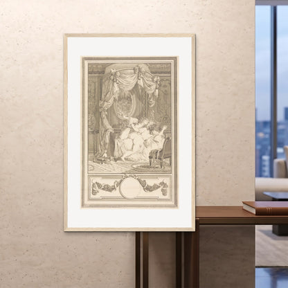 Orlonzo - FRAMED PRINT WOOD 100x150cm40x60 ROOM