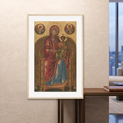 Orlonzo - FRAMED PRINT WOOD 100x150cm40x60 ROOM
