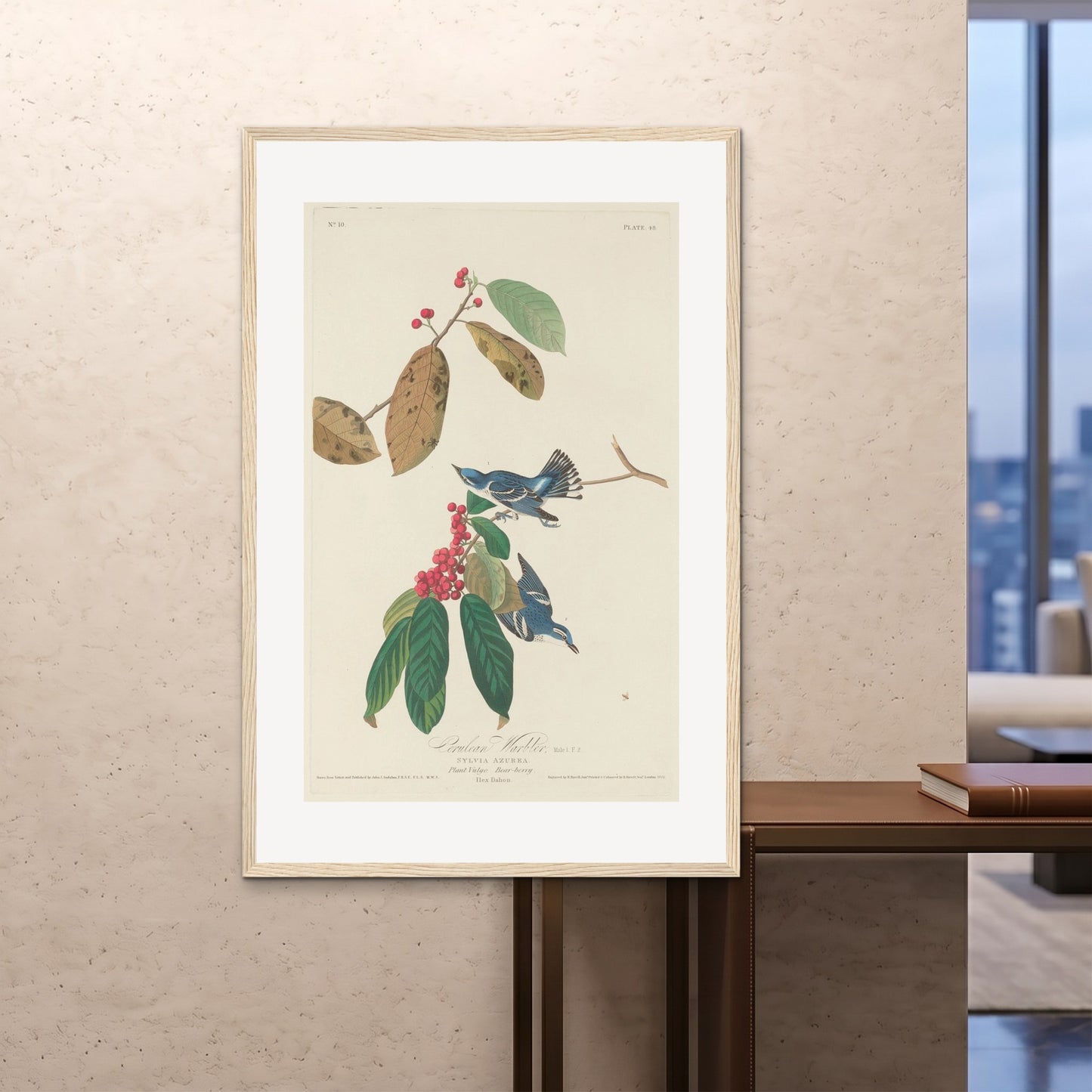 Orlonzo - FRAMED PRINT WOOD 100x150cm40x60 ROOM