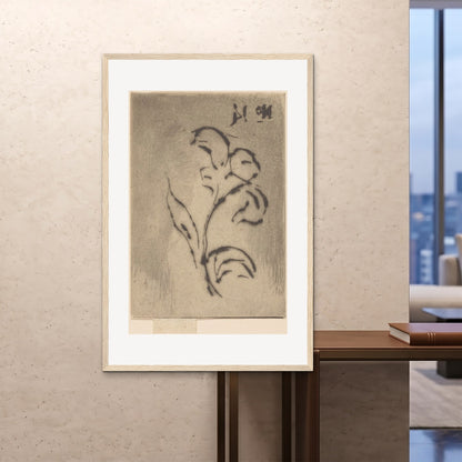 Orlonzo - FRAMED PRINT WOOD 100x150cm40x60 ROOM