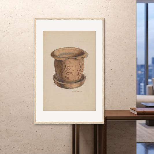 Orlonzo - FRAMED PRINT WOOD 100x150cm40x60 ROOM