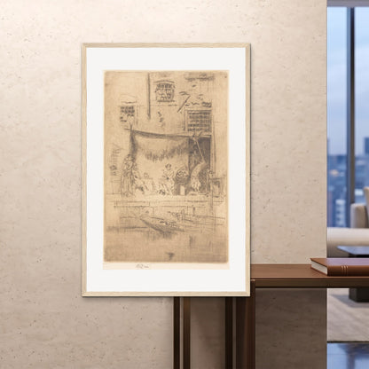 Orlonzo - FRAMED PRINT WOOD 100x150cm40x60 ROOM