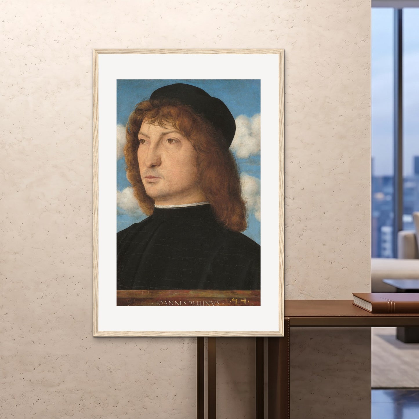 Orlonzo - FRAMED PRINT WOOD 100x150cm40x60 ROOM