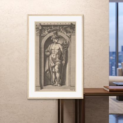 Orlonzo - FRAMED PRINT WOOD 100x150cm40x60 ROOM