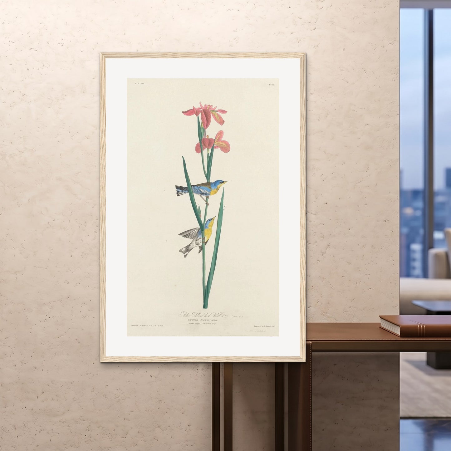 Orlonzo - FRAMED PRINT WOOD 100x150cm40x60 ROOM