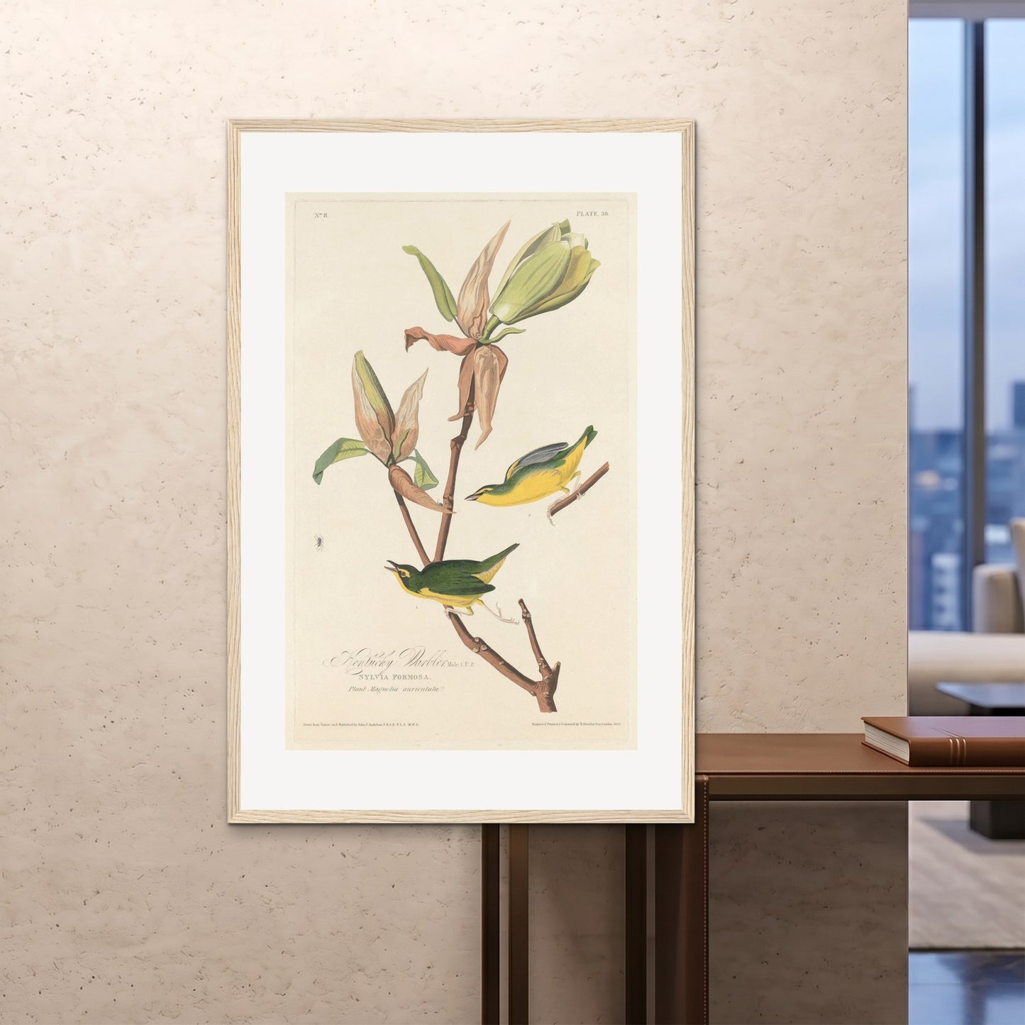 Orlonzo - FRAMED PRINT WOOD 100x150cm40x60 ROOM