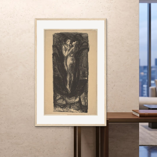 Orlonzo - FRAMED PRINT WOOD 100x150cm40x60 ROOM