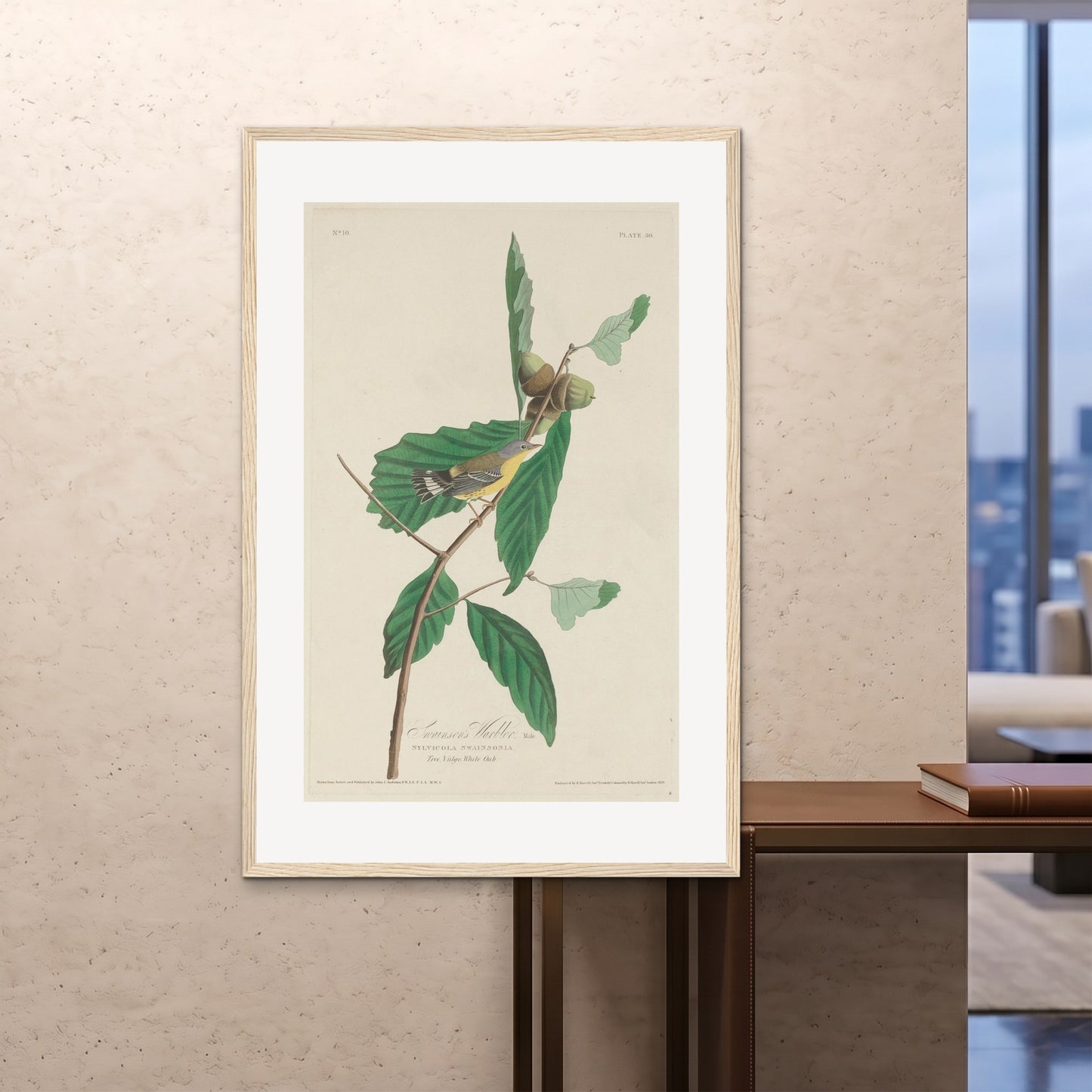 Orlonzo - FRAMED PRINT WOOD 100x150cm40x60 ROOM