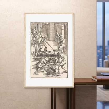 Orlonzo - FRAMED PRINT WOOD 100x150cm40x60 ROOM
