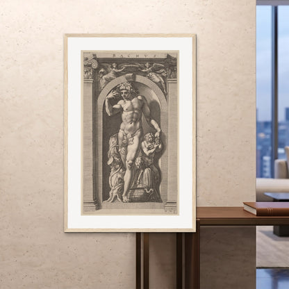 Orlonzo - FRAMED PRINT WOOD 100x150cm40x60 ROOM