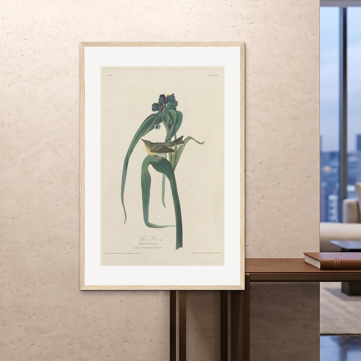 Orlonzo - FRAMED PRINT WOOD 100x150cm40x60 ROOM