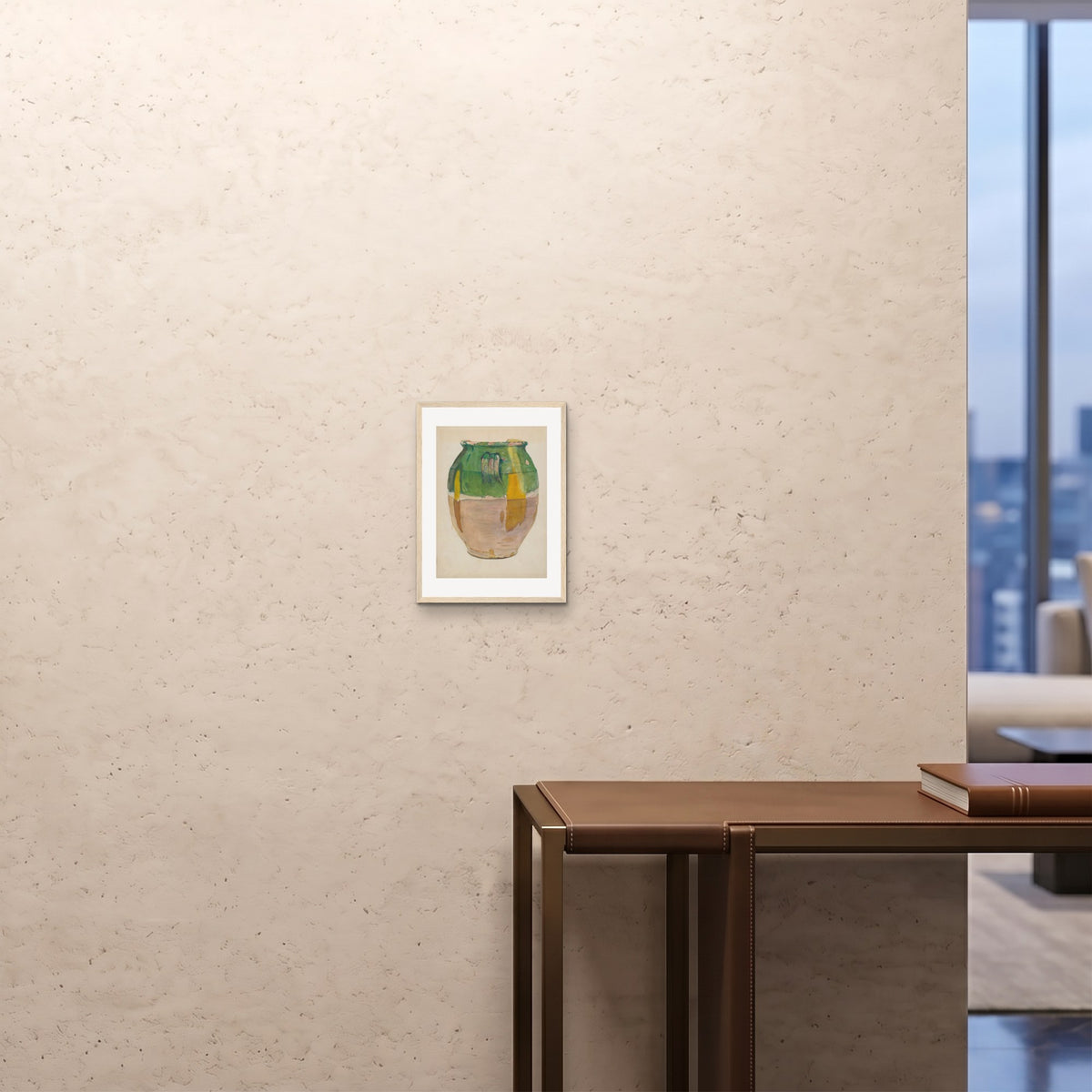 Orlonzo - FRAMED PRINT WOOD 11x1427x35cm ROOM