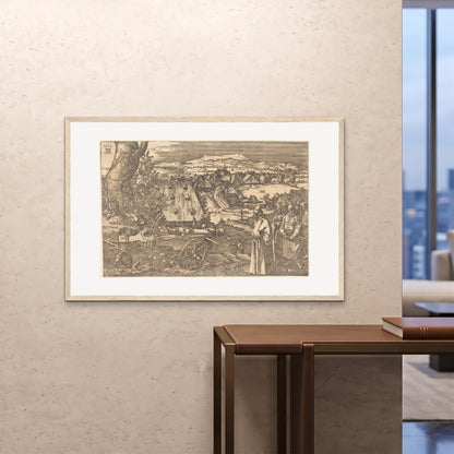 Orlonzo - FRAMED PRINT WOOD 12080cm4832 ROOM