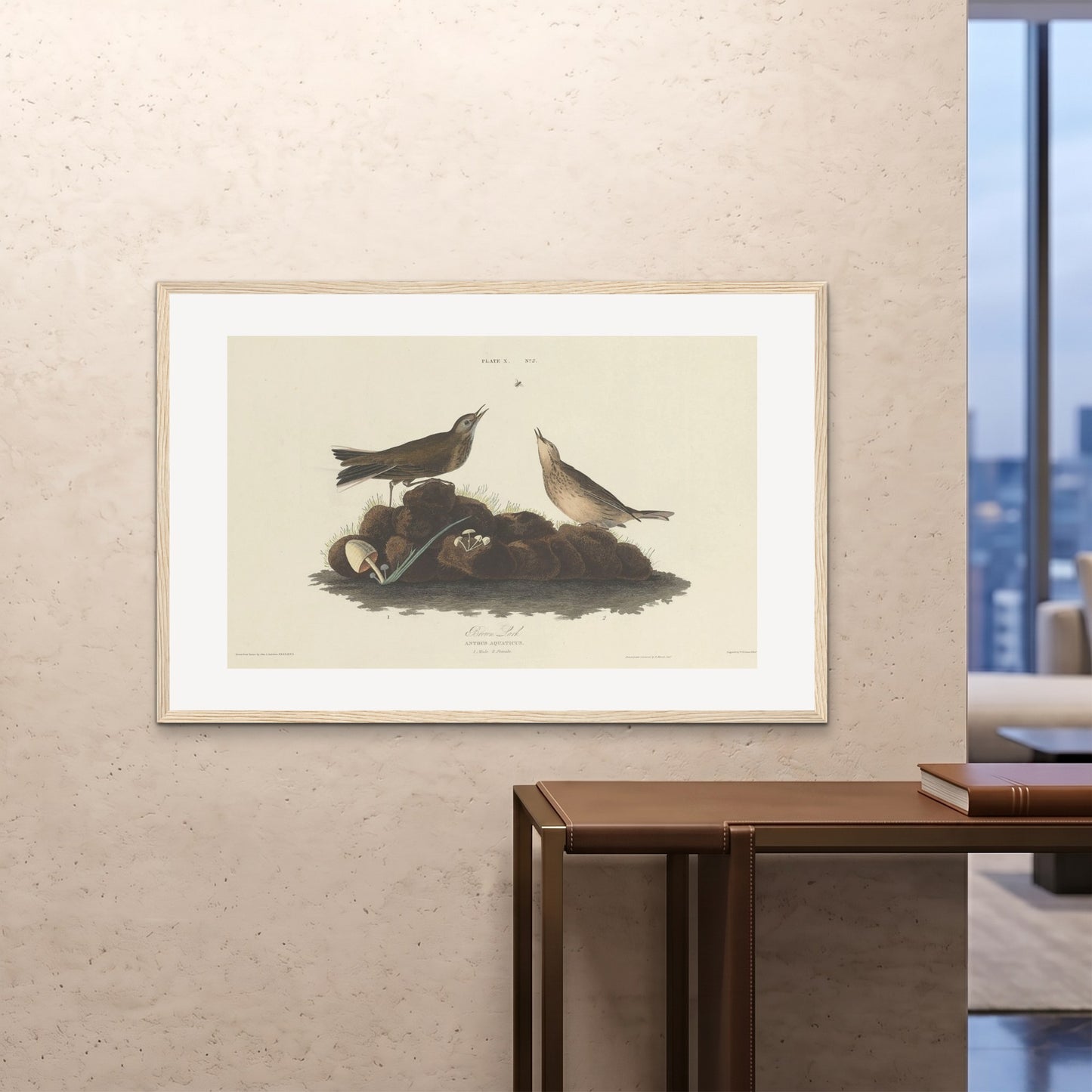 Orlonzo - FRAMED PRINT WOOD 12080cm4832 ROOM