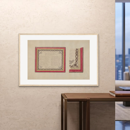 Orlonzo - FRAMED PRINT WOOD 12080cm4832 ROOM