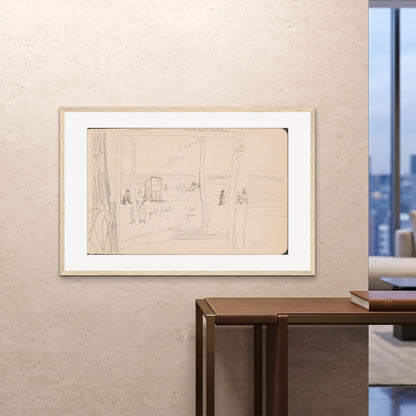Orlonzo - FRAMED PRINT WOOD 12080cm4832 ROOM