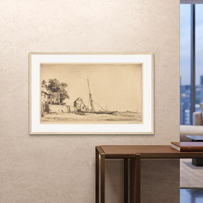 Orlonzo - FRAMED PRINT WOOD 12080cm4832 ROOM