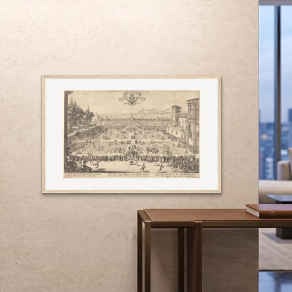 Orlonzo - FRAMED PRINT WOOD 12080cm4832 ROOM