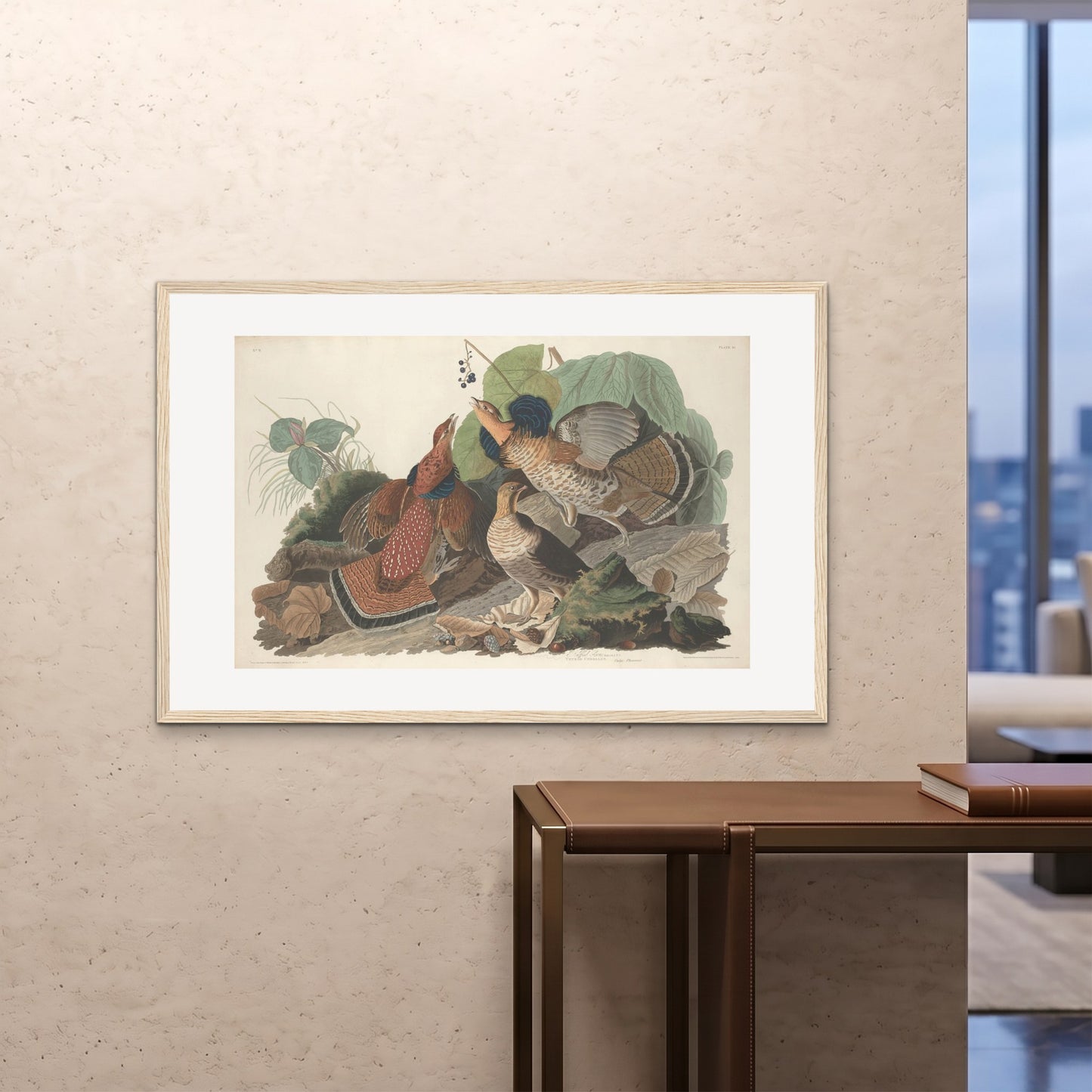 Orlonzo - FRAMED PRINT WOOD 12080cm4832 ROOM