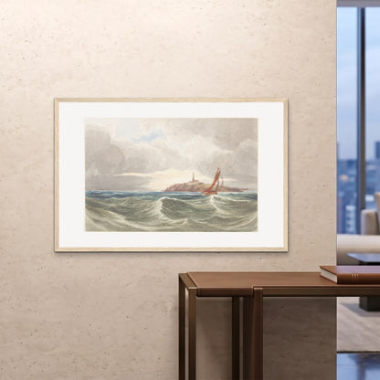 Orlonzo - FRAMED PRINT WOOD 12080cm4832 ROOM