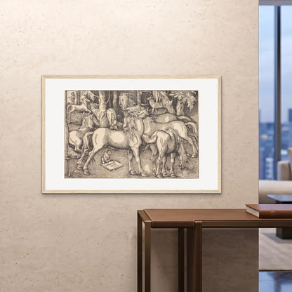 Orlonzo - FRAMED PRINT WOOD 12080cm4832 ROOM