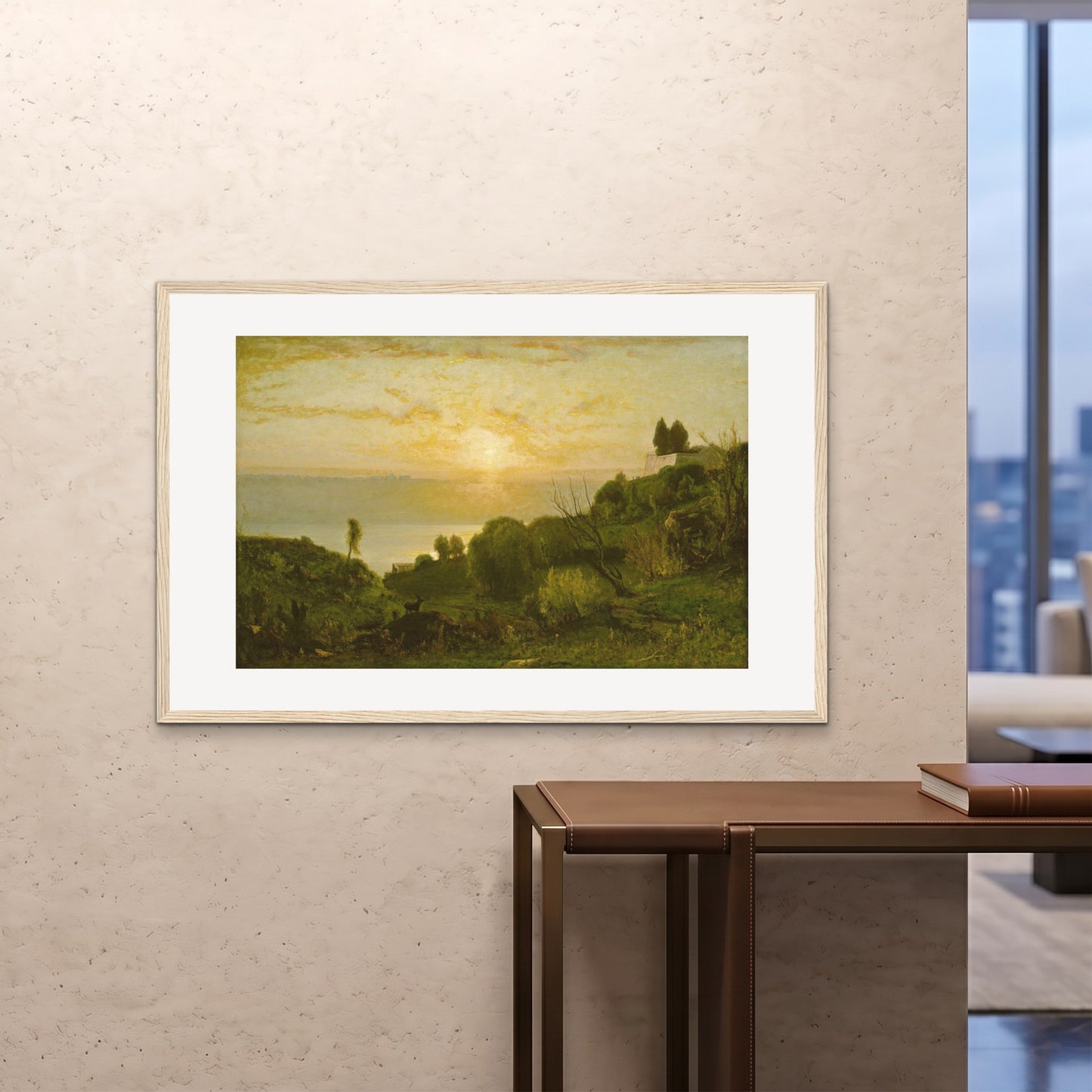 Orlonzo - FRAMED PRINT WOOD 12080cm4832 ROOM