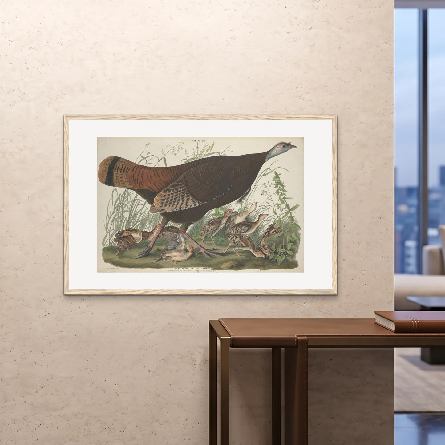 Orlonzo - FRAMED PRINT WOOD 12080cm4832 ROOM