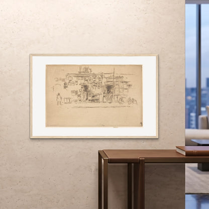 Orlonzo - FRAMED PRINT WOOD 12080cm4832 ROOM
