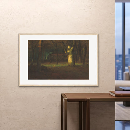 Orlonzo - FRAMED PRINT WOOD 12080cm4832 ROOM