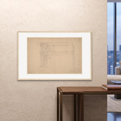 Orlonzo - FRAMED PRINT WOOD 12080cm4832 ROOM