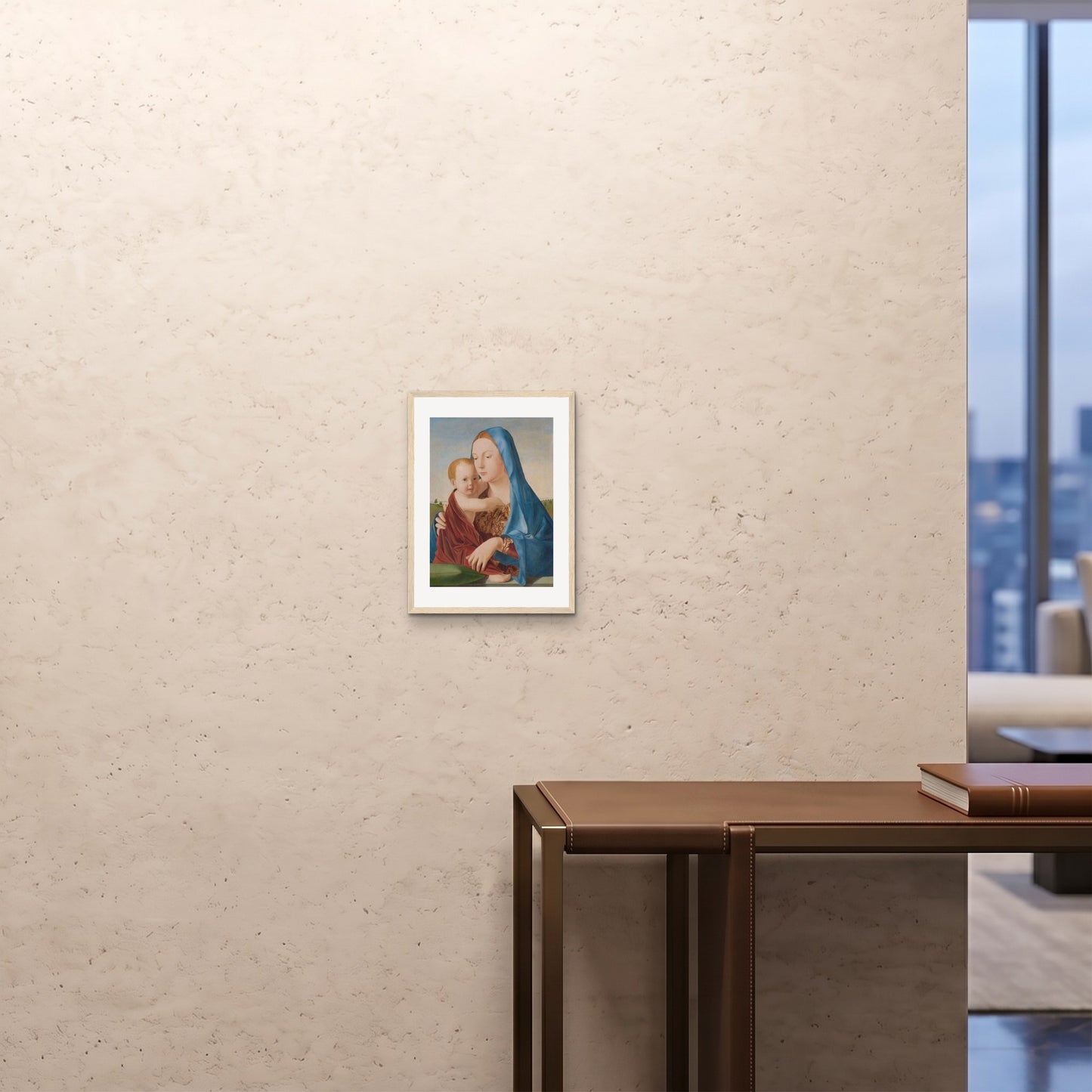 Orlonzo - FRAMED PRINT WOOD 12x1630x40cm ROOM