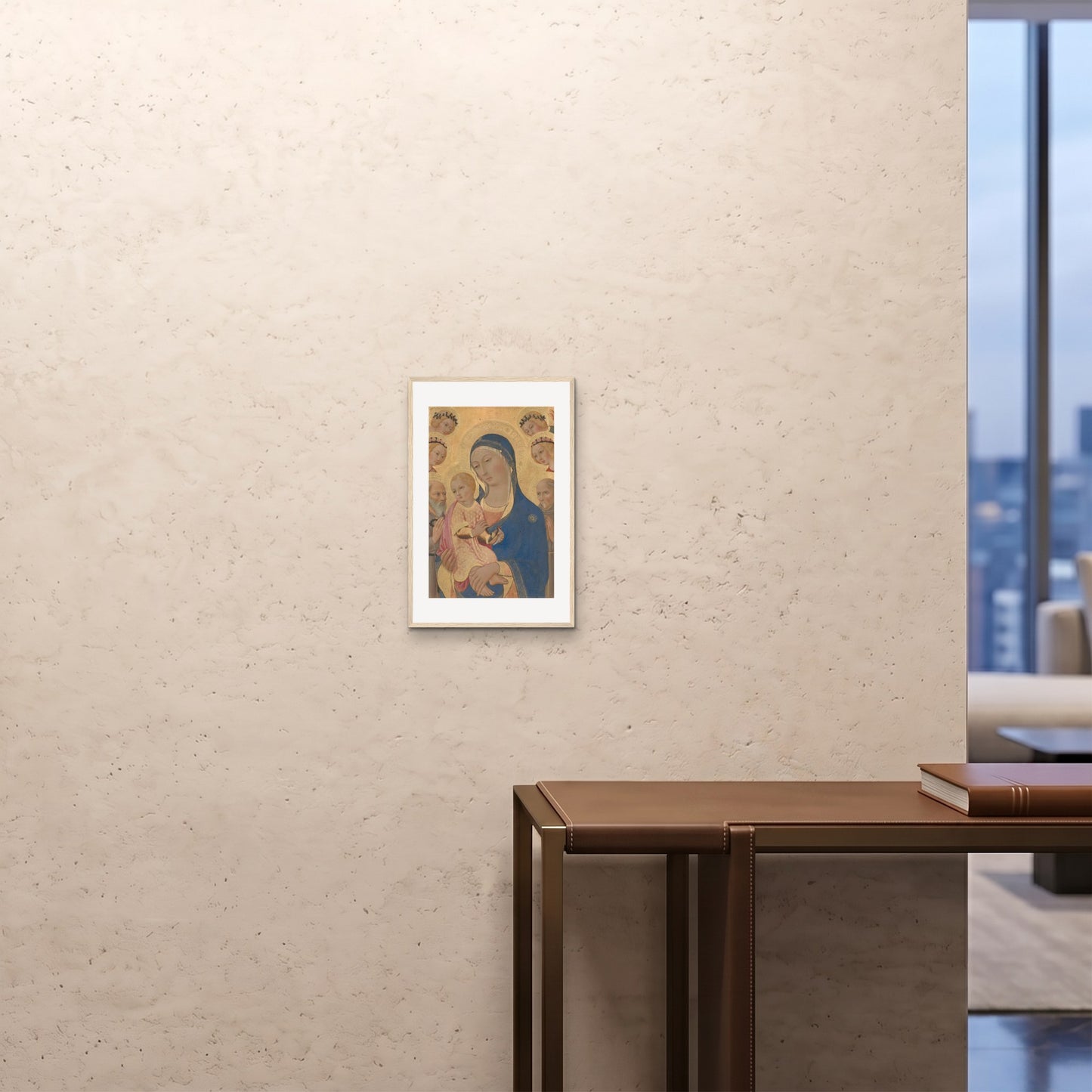 Orlonzo - FRAMED PRINT WOOD 12x1830x45cm ROOM