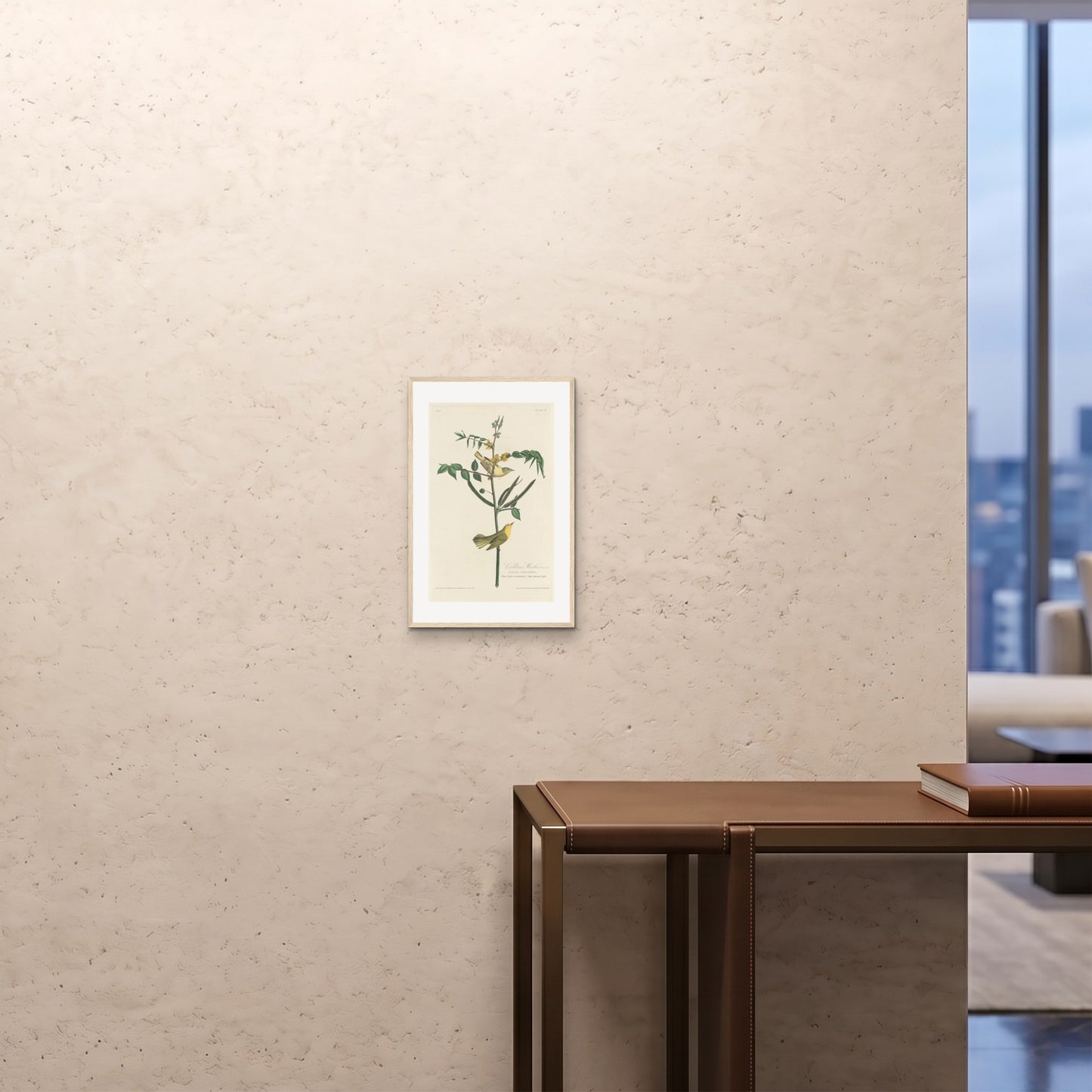 Orlonzo - FRAMED PRINT WOOD 12x1830x45cm ROOM