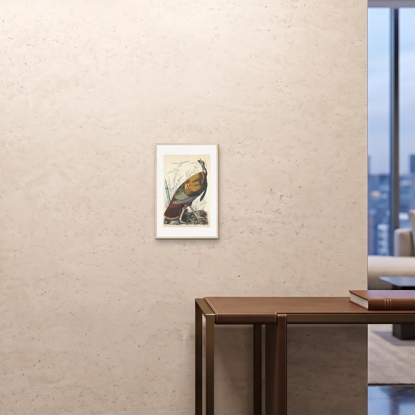 Orlonzo - FRAMED PRINT WOOD 12x1830x45cm ROOM