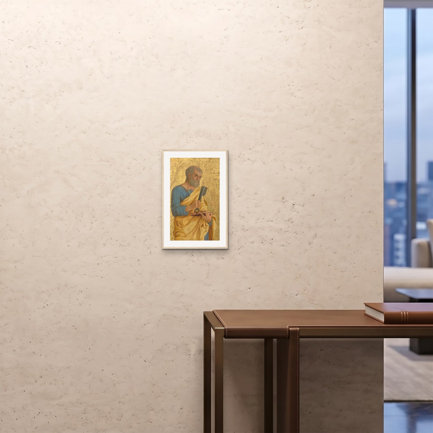 Orlonzo - FRAMED PRINT WOOD 12x1830x45cm ROOM