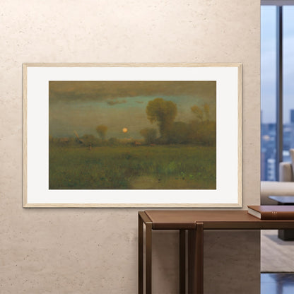 Orlonzo - FRAMED PRINT WOOD 150100cm6040 ROOM